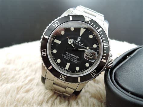 rolex submariner black 1980|rolex submariner dial variations.